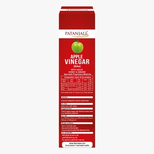 Vinaigre de cidre Patanjali avec curcuma et gingembre – Mélange de vinaigre de cidre fermenté pour la digestion et le bien-être quotidien - Product Image 5