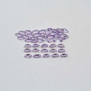 3x6mm Améthyste Rose Naturelle à Facettes Coupe Marquise Différentes Tailles Gemme Design Personnalisé Bijoux Acheter en Ligne Livraison Gratuite - Product Image 2