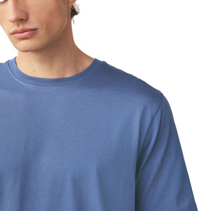 T-shirt col rond pour homme, manches courtes, tricoté, uni, décontracté, usage quotidien, logo personnalisé, grossiste fournisseur Pakistan Chine, personnalisation possible - Product Image 1
