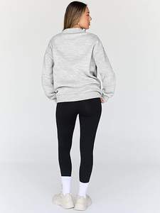 Sudaderas Tejidas de Estilo Hip Hop con Patrón Sólido para Mujer, Sudaderas Tejidas de Estilo Hip Hop con Patrón Sólido para Mujer, Casuales con Patrón Sólido - Product Image 4