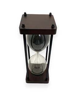 Reloj de Arena de Metal Vintage Hecho a Mano, Duradero, de 10 Pulgadas, Decoración de Mesa - Product Image 4