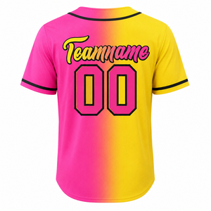 เสื้อเบสบอลสีบล็อกแบบกำหนดเอง พิมพ์ลายทีมหมายเลข 00 แบบซับลิเมชั่น แขนสั้น ระบายอากาศได้ดี ผลิตจากโพลีเอสเตอร์ สำหรับผู้ใหญ่ ใส่ได้ทั้งชายและหญิง - Product Image 3