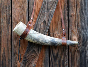 Cuerno Decorativo Hecho a Mano de Buey, Vaca o Búfalo, Sonido Fuerte y Claro de Primera Calidad, Artesanía Tradicional para Eventos Culturales - Product Image 5