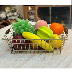 Custom Styles Fruit Ware <b>Basket</b> Best Attractive Home Hotel Table Fruit <b>Basket</b> black Plated Color Price <b>Large</b> <b>Basket</b> Party Use - Product Image 1