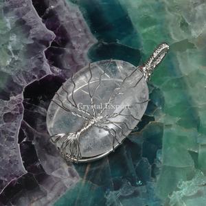 Pendentif chakra en agate gravé de style vintage avec cristaux de guérison colorés pour cadeau de méditation traditionnel d'équilibre énergétique - Product Image 4