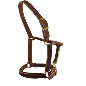 Harnais d'équitation en cuir fait main, style tendance, double réglage, robuste, pour chevaux - Product Image 2