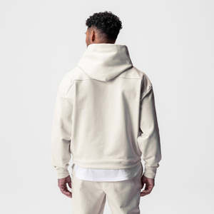 Wholesale OEM Custom Screen Print LOGO Hoodie Thermal Oversized Blank US Size Breathable Cotton Heavyweight French Terry Hoodies - Product Image 2