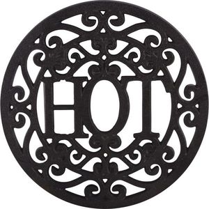 Exclusive Metal Aluminum <b>Trivet</b> Antique Finished Flower Design Eco-Friendly Heat Resistance Decorative <b>Trivet</b> for Hot Dishes - Product Image 5