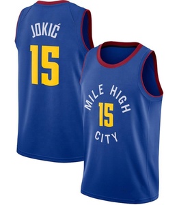 Custom Printed Team Basketball Jerseys Breathable Quick Dry Plus Size Short Sleeve Outdoor Sportswear 2025 100% Polyester <b>Mesh</b> - Product Image 4