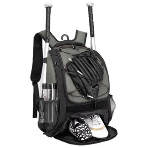 <b>Baseball</b> Bag Softball Backpack Youth Adult T Ball <b>Bat</b> Equipment Bag with <b>Bat</b> and Helmet Holders Shoe Compartment Large Capacity - Product Image 1