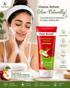 Fabricant de Nettoyant Visage au Vinaigre de Cidre de Pomme en Marque Blanche - Product Image 3