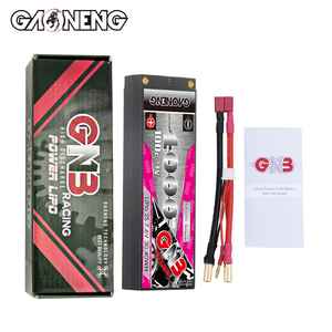 Batterie LiPo RC GNB GAONENG haute tension 4000 mAh 2S 7,6 V 100C pour voiture de course, connecteurs bullet 5,0 mm, échelle 1:10 - Product Image 3