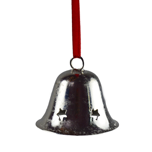 Vente Directe Z.HANDICRAFTS Cloches de Noël Vintage Écologiques en Métal à Suspendre, Grandes Cloches Artisanales, Cadeau Souvenir, Article Très Vendu pour Églises - Product Image 1