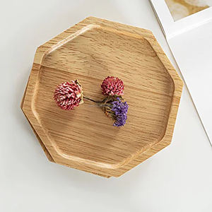 Dessous de verre en bois naturel et résine Ensemble de sous-verres en bois de haute qualité pour boissons pour bureau à domicile du fabricant indien - Product Image 6