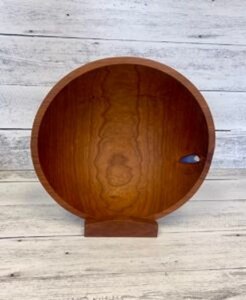 ชามเรซิ่นและไม้เคลือบอีพ็อกซี่ งานแฮนด์เมด ชามใส่ผลไม้ตกแต่งบ้านสไตล์โมเดิร์น ผิวเงางาม ใช้เป็นของตกแต่งกลางโต๊ะ - Product Image 1