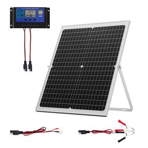 Caricabatterie Solare Intelligente 30W 12V con Regolatore MPPT per Sistemi di Energia Solare, Caricatore a Mantenimento di Carica per Batterie Solari - Product Image 1