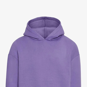 Sweat-shirt à capuche oversize en tricot gaufré thermique tendance – Vente en gros - Product Image 3