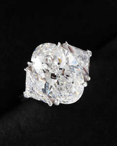 IGI/GIA Lab Grown Vintage 14K oro amarillo boda/anillo de compromiso corte redondo diamante Unisex perfecto aniversario y regalo de fiesta - Product Image 3