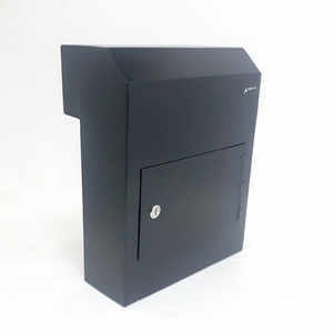 <b>Galvanized</b> Steel Mailbox Custom Size and Style for Outdoor Garden Decoration and Factory Directly Sale - Product Image 1