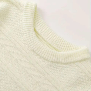 Suéteres de Punto Cálidos de Otoño para Hombre de Primera Calidad, Ajuste Cómodo, Cuello Redondo, Antiencogimiento, Manga Larga - Product Image 3