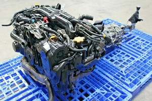 ชุดเครื่องยนต์แก๊ส Subaru EJ20 มือสอง พร้อมเกียร์ 6 สปีด สำหรับเปลี่ยนหรือซ่อมแซม - Product Image 3