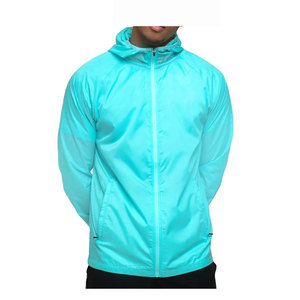 Nouvelle arrivée : veste coupe-vent imperméable à manches longues, unie, fabriquée par le fabricant, vestes élégantes pour hommes - Product Image 1