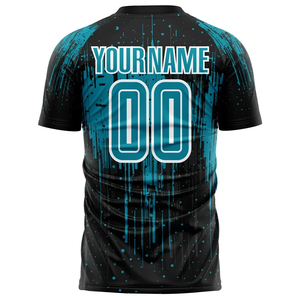 Custom Men's <b>Soccer</b> Jersey 100% Polyester Sublimated Heat-Transfer Printed Quick Dry Short Sleeve Custom Logo Positions Multiple - Product Image 2