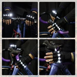 New Customized Leather Polyurethane Summer Non-Slip Full Finger Unisex Racing <b>Gloves</b> for Motor Cycling Motocross Riding - Product Image 3