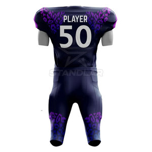 Vêtements de sport, uniforme de football américain uni, respirant, séchage rapide, haute qualité, sur mesure - Product Image 2