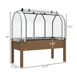 Fioriera Rialzata Zincata per Giardini, Serre e Ambienti Interni - Product Image 2
