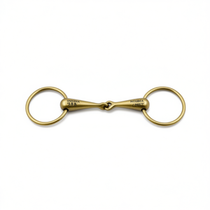 TM STARTECH Brida de Anillo Suelto de Una Sola Articulación de Acero Inoxidable Tamaño 12.5 para Entrenamiento Ecuestre y Montar a Caballo con Boca Cómoda - Product Image 2