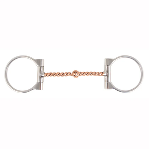 Bocados para Caballos de Acero Inoxidable Veterinario de Primera Calidad, Duraderos, con Alambre Trenzado, Anillo en D y Boquilla Lisa para Perros y Conejos - Product Image 5