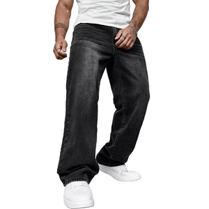 Custom Men Ripped <b>Jeans</b> Distressed Streetwear Slim Fit Trendy <b>Soft</b> Denim Comfortable Fit Bulk Orders Factory Price - Product Image 1