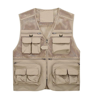 Little Paws Trainers Tactical Dog Trainer Vest | <b>Canvas</b> Softshell Summer Waterproof Zipper Training Waistcoat | Plus Size - Product Image 4