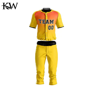 Paquete de Ropa de Béisbol, Jersey de Textura Suave, Pantalones de Corte Relajado, Diseño Personalizado, Soporte para Equipos y Marcas en Todo el Mundo - Product Image 3