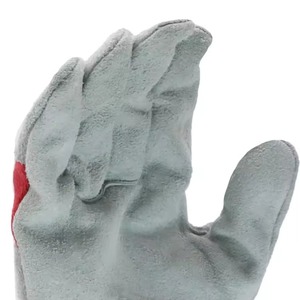 Guantes de Trabajo de Cuero con Protección Completa para los Dedos, Transpirables, para Hombre - Product Image 2