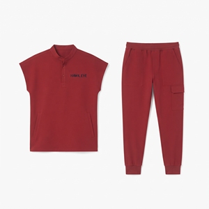 Tenues médicales pour hommes en coton doux et polyester, uniformes d'hôpital, vêtements de travail pour infirmiers, vente en gros - Product Image 1