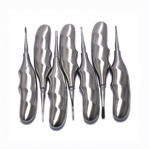 ชุดเครื่องมือถอนรากฟันแบบแมนนวลทำจากสแตนเลส สำหรับการผ่าตัดช่องปาก PDL ใช้สำหรับคลายฟัน ถอนรากฟันที่หัก ทำความสะอาด และอุดฟัน - Product Image 1