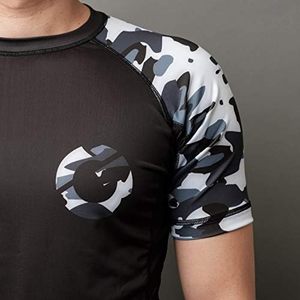 BJJ <b>Grappling</b> Rash Guard-Lightweight Breathable Compression Top with Anti-Bacterial and UV Protection for Training - Product Image 2
