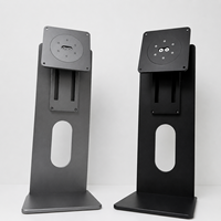 Support de montage en aluminium anodisé sur mesure selon dessin, usinage CNC en usine pour support de téléphone et pièces d'équipement