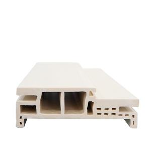 Marco de puerta WPC moderno Dewoo con jambas de puerta de vidrio de alta calidad nuevo estilo impermeable embalaje personalizado fabricado en Vietnam - Product Image 1