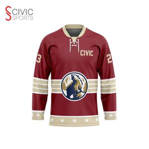 Camisetas de hockey sobre hielo personalizadas: Diseñe su logotipo, alta calidad, nombre/Número personalizado - Product Image 6