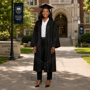 Toges de Cérémonie Maçonniques Grecques pour Sœurs Maîtresses, Robes de Remise de Diplôme en Satin Brillant pour Adultes, Universités et Collèges - Product Image 3