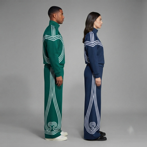 ชุดวอร์มผ้าฟลีซแบบยูนิเซ็กซ์ เสื้อสเวตเชิ้ตทรงหลวมโอเวอร์ไซส์ผ้าฝ้าย 100% กางเกงวอร์มขายาวทรงกระบอก ชุดวอร์มสำหรับฤดูหนาว - Product Image 4
