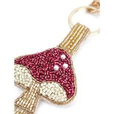 2026 Latest Handmade Woven Embroidery Patterns Glass Beads Custom Name Keychains Eco-Friendly Lightweight Fashion Accessories - Product Image 5