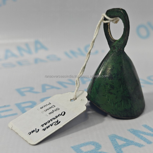 Campanas Decorativas Colgantes de Latón Grabado, Campana de Templo Moderna y Tradicional Ecológica para Decoración de Puertas y Paredes del Hogar, Meditación y Yoga - Product Image 4