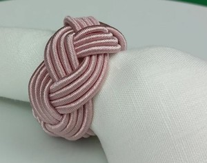 Anillo para Servilletas de Rayón Rosa, Anillo para Servilletas con Diseño de Marinero, Porta Servilletas con Cabeza Turca, Decoración de Mesa, Decoración para Cena del Día de Acción de Gracias - Product Image 3