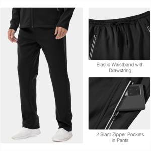 Prix de gros – Survêtement de sport personnalisable pour hommes – Tenue décontractée – Tissu de qualité supérieure - Product Image 4