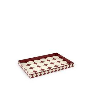 Plateau de service en MDF imprimé pour le service de boissons, ensemble spécialisé pour le thé et le café, design 17 - Product Image 2