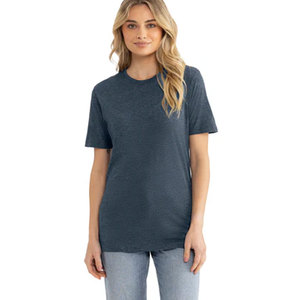 T-shirts en coton pour adultes Next Level Apparel, tissu 6200, jersey en polycoton, 65% polyester, 35% coton peigné ring-spun - Product Image 1